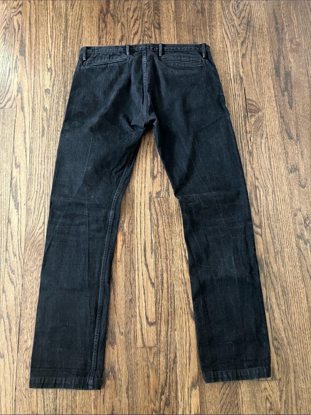 Rogue Territory Officer Trouser Jeans,  Faded Black, Slim Taper - Picture 6 of 6